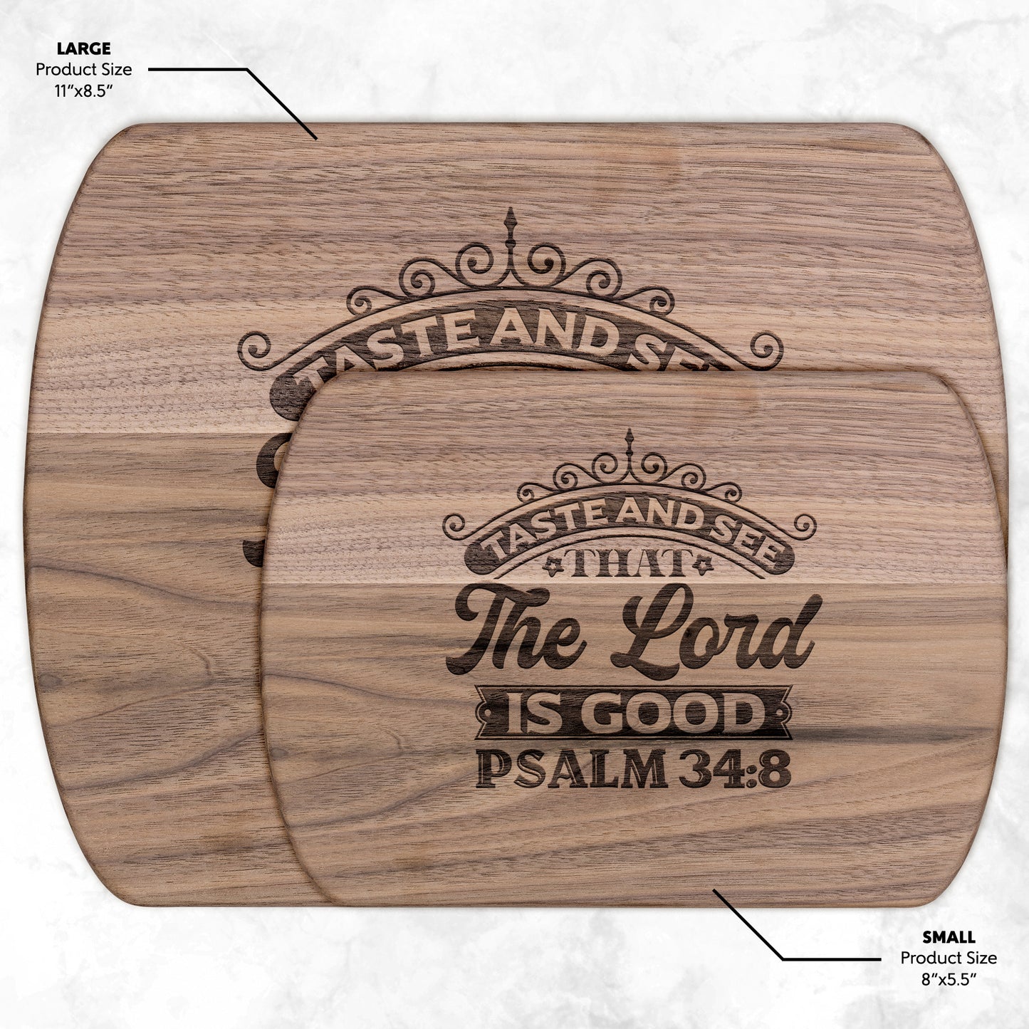 The Lord is Good Cutting Board - Kim’s Signature Beauty & Accessories (Store description)