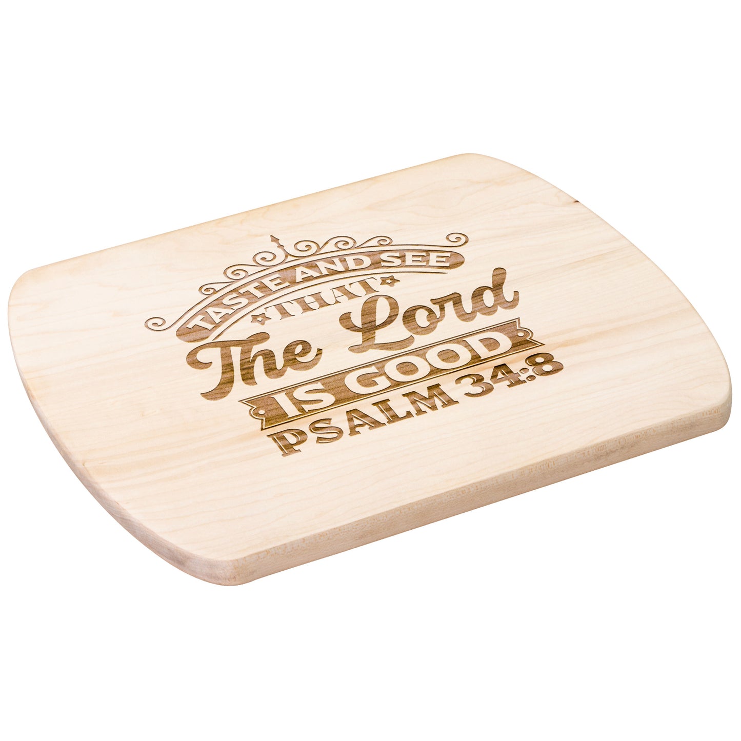 The Lord is Good Cutting Board - Kim’s Signature Beauty & Accessories (Store description)