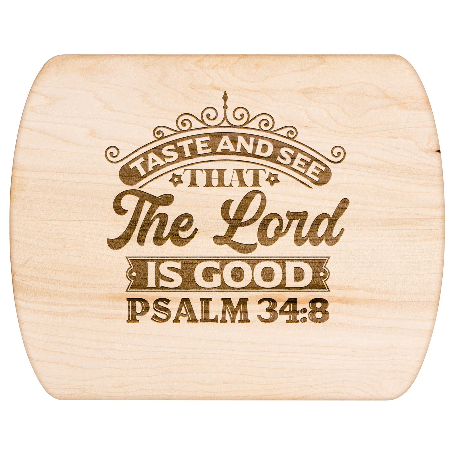 The Lord is Good Cutting Board - Kim’s Signature Beauty & Accessories (Store description)