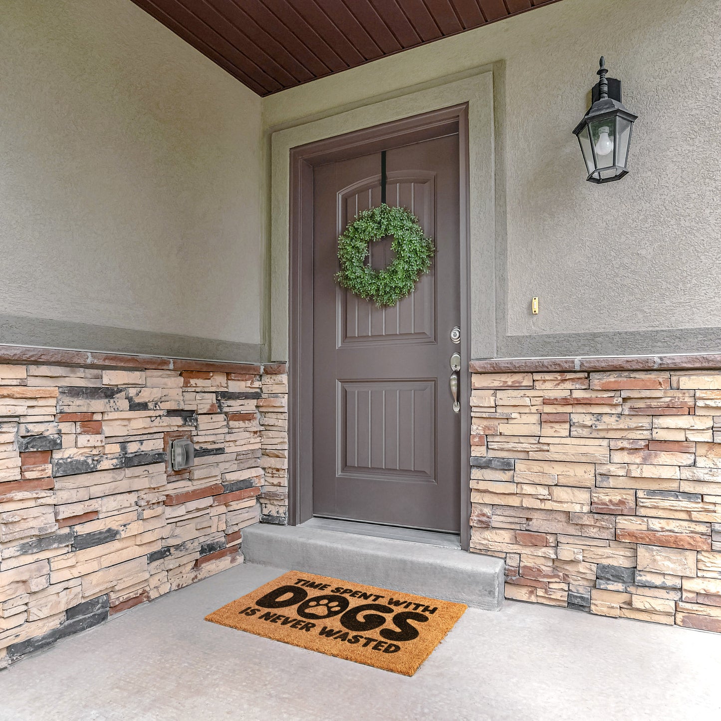 Time Spent With Dogs | Door Mat - Kim’s Signature Beauty & Accessories