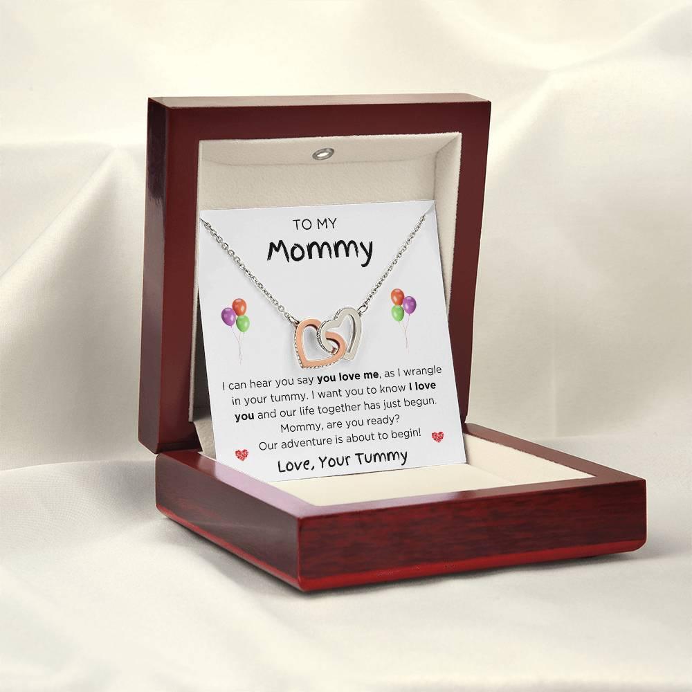 To Mommy from your tummy Necklace - Kim’s Signature Beauty & Accessories