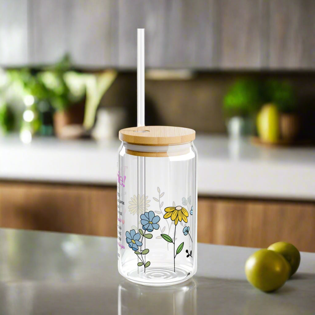 To My Bestie Sipper Glass - Kim’s Signature Beauty & Accessories