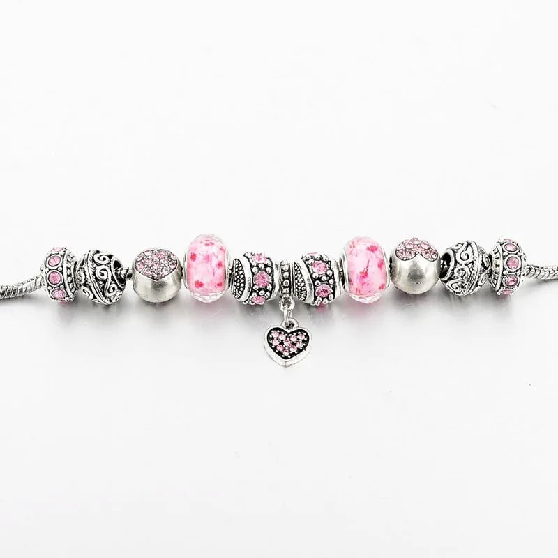 Tourmaline Heart Charm Bracelet - Kim’s Signature Beauty & Accessories