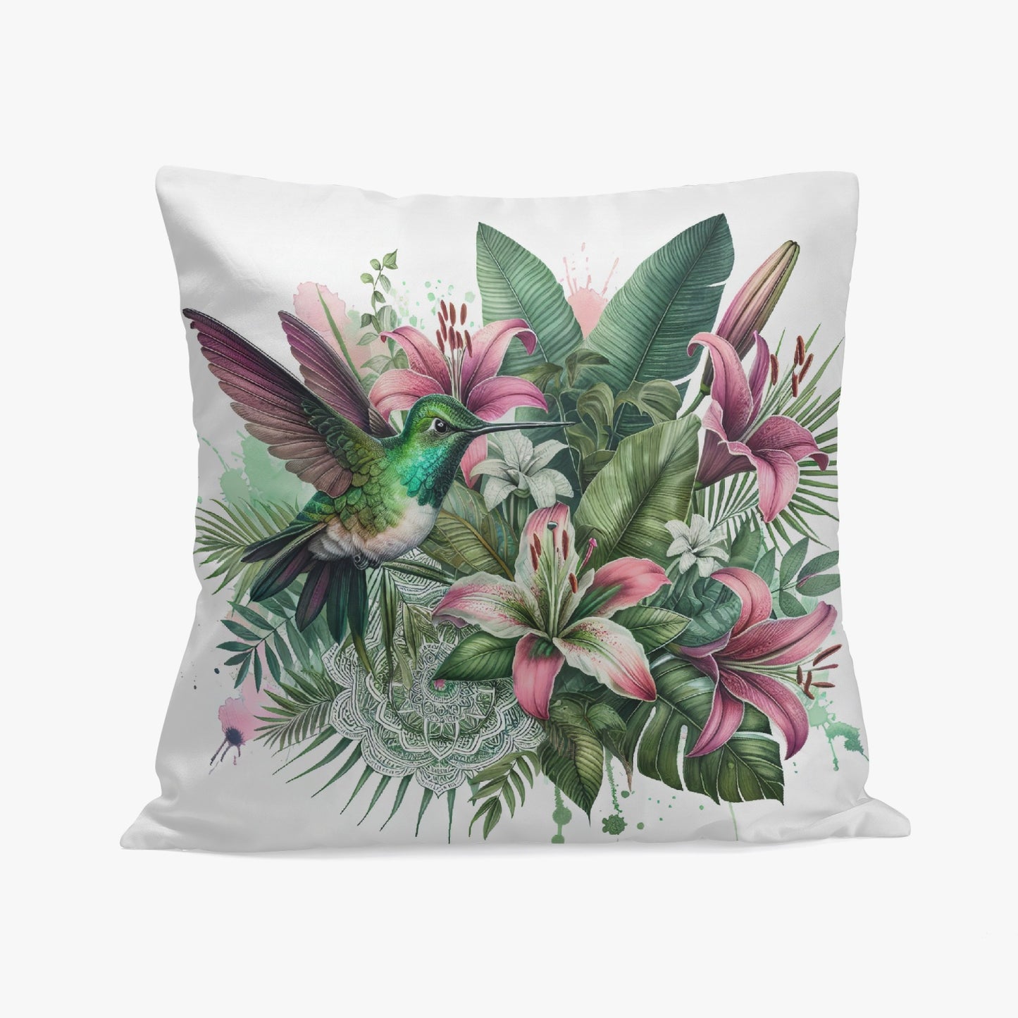 Tropical Bird Paradise Pillow Cover - Kim’s Signature Beauty & Accessories