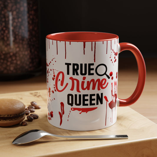 True Crime Queen Mug - Spooky Gift for True Crime Lovers - Kim’s Signature Beauty & Accessories