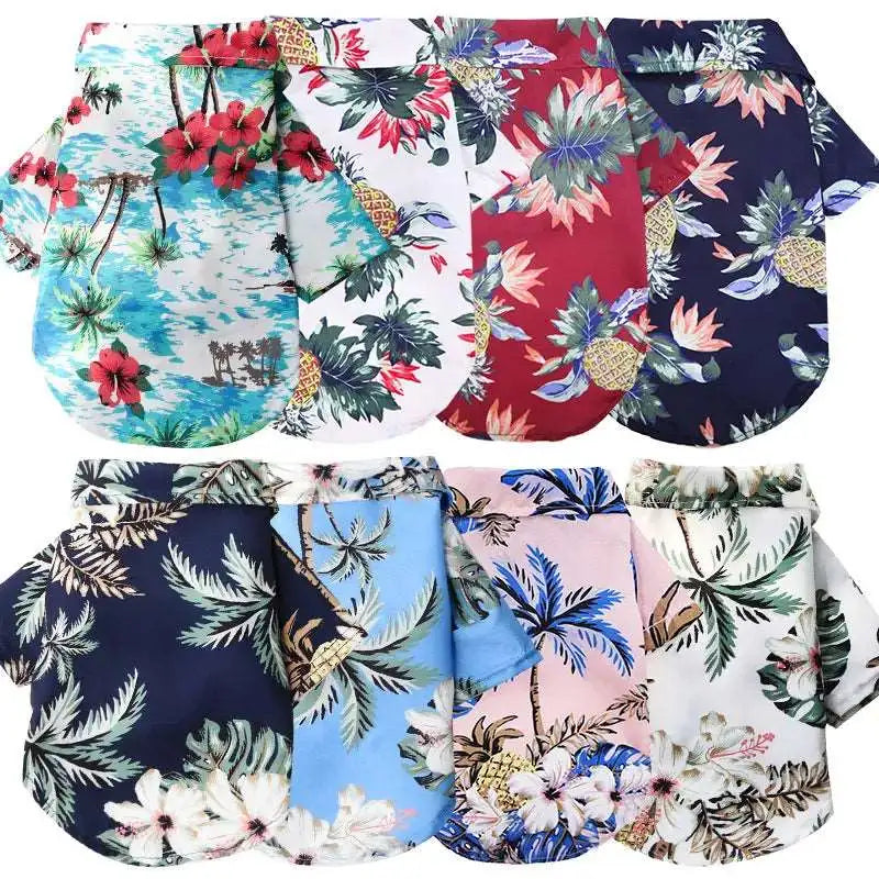Hawaiian Tropical Dog T-Shirts - Kim’s Signature Beauty & Accessories (Store description)