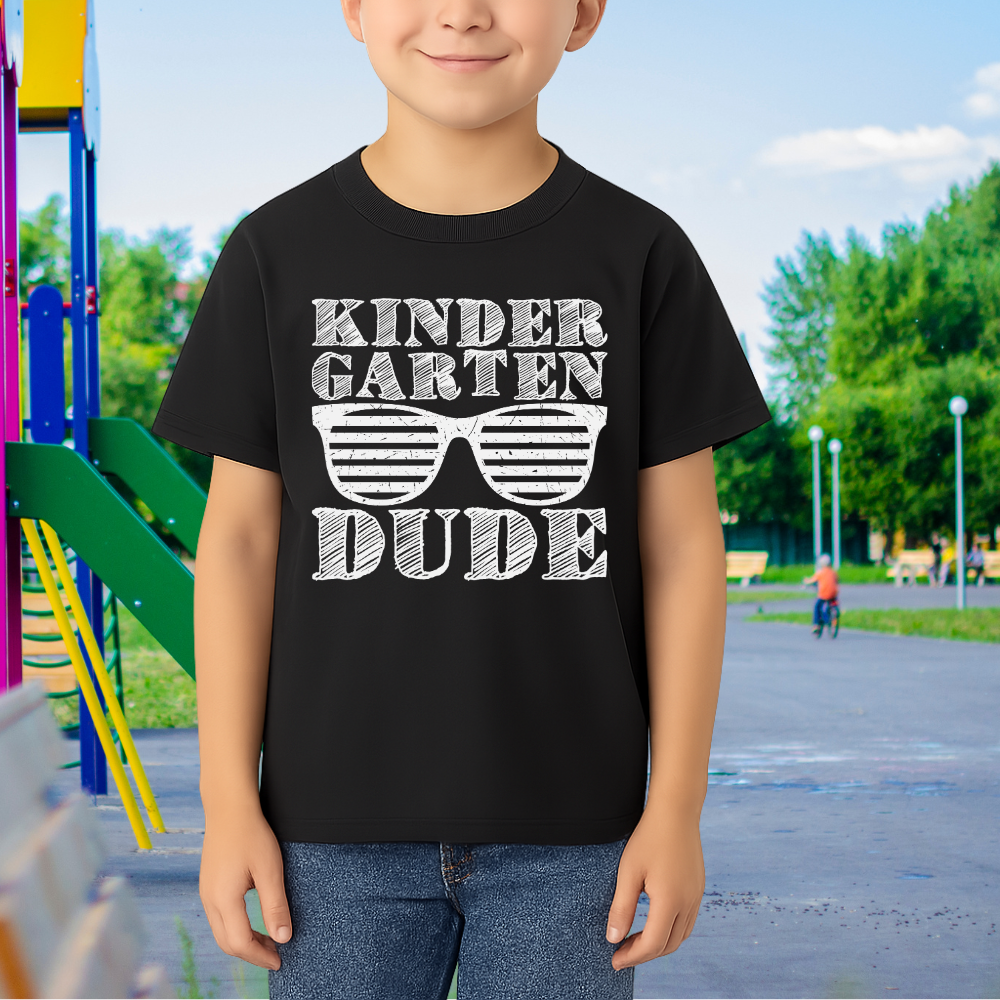 Kindergarten Dude Tee - Kim’s Signature Beauty & Accessories