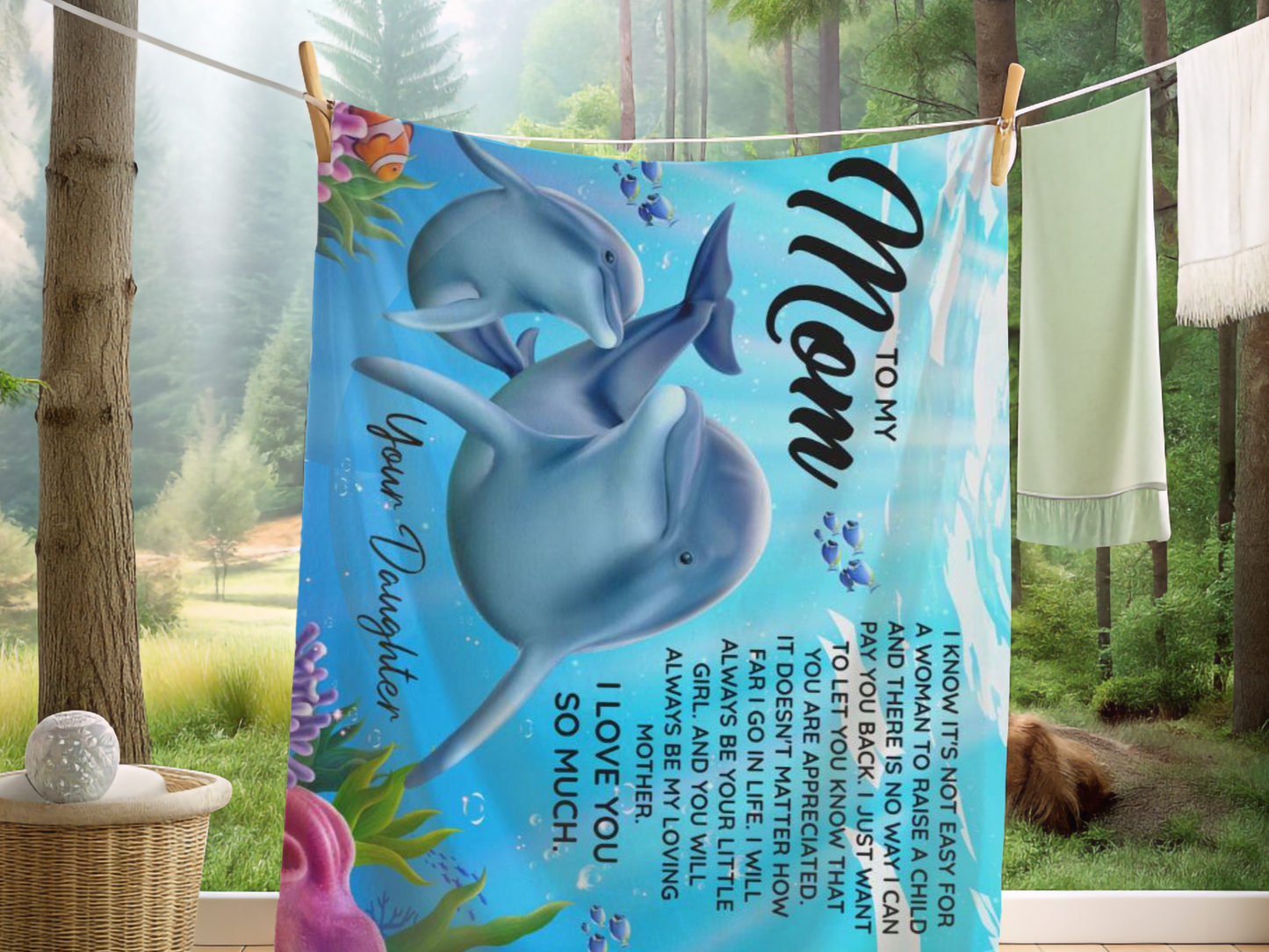 Your Little Girl Blanket 50x60 - Kim’s Signature Beauty & Accessories (Store description)