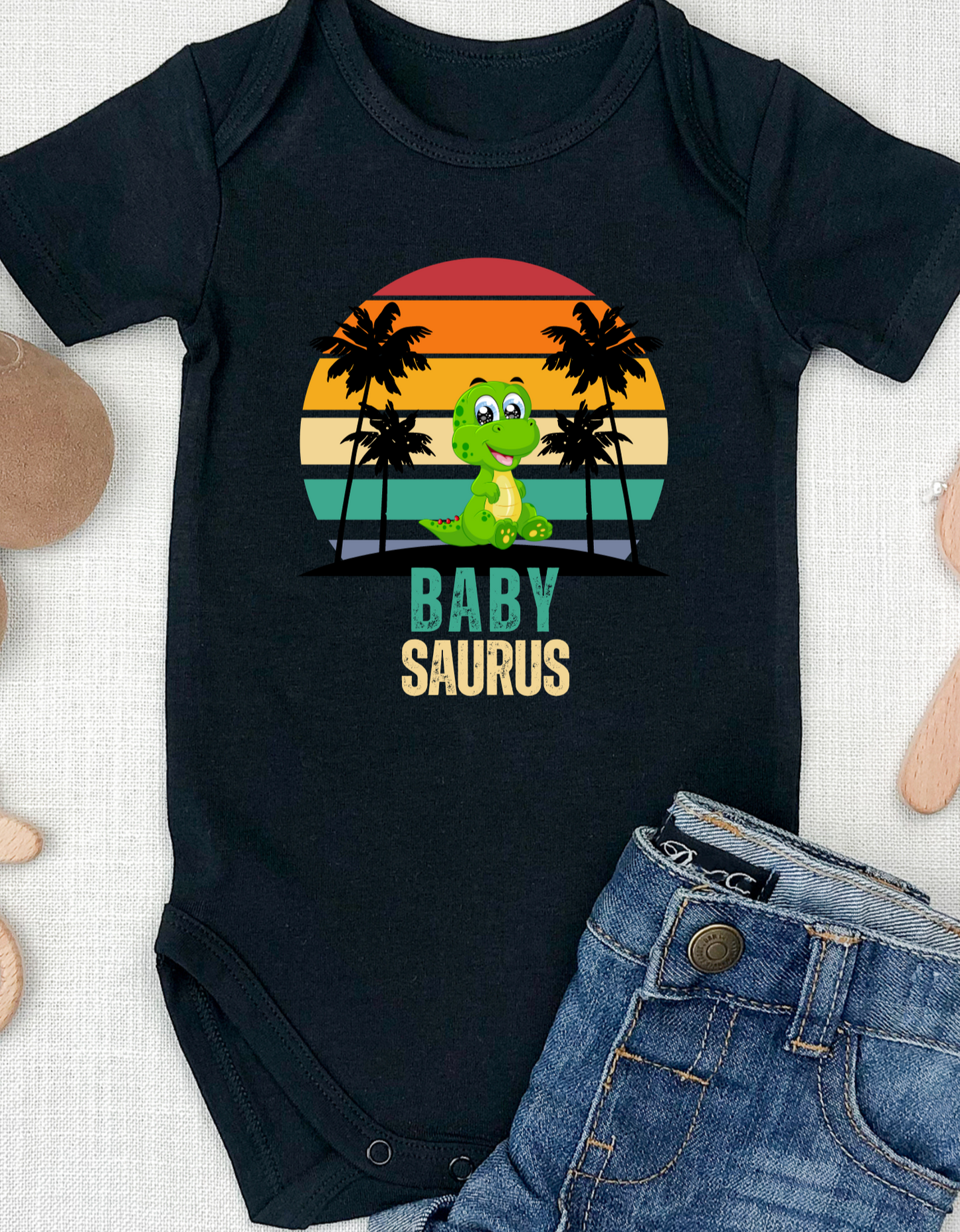 Babysaurus Infant Onesie - Kim’s Signature Beauty & Accessories (Store description)