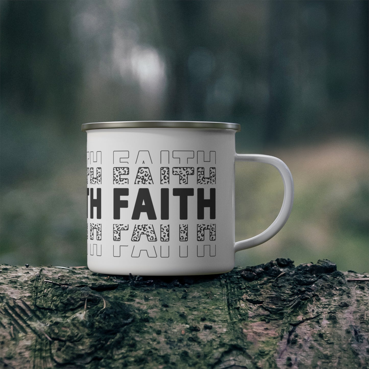 Unwavering Faith Camping Mug - Kim’s Signature Beauty & Accessories
