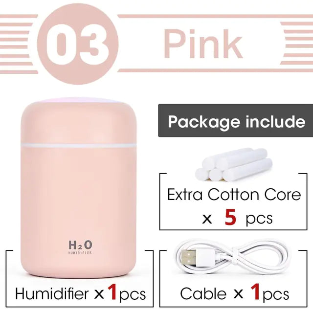 Colorful Cup Aroma Diffuser Humidifier - Kim’s Signature Beauty & Accessories (Store description)