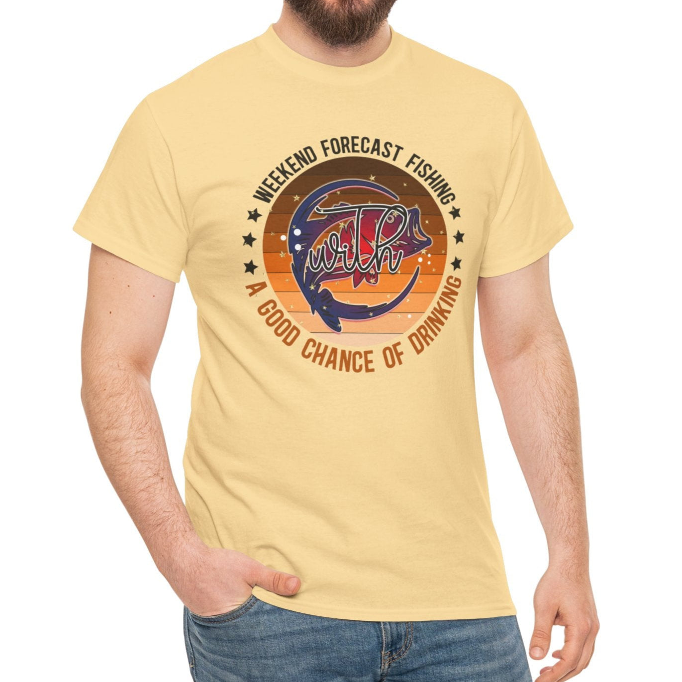 Weekend Forecast Fishing Tee - Kim’s Signature Beauty & Accessories