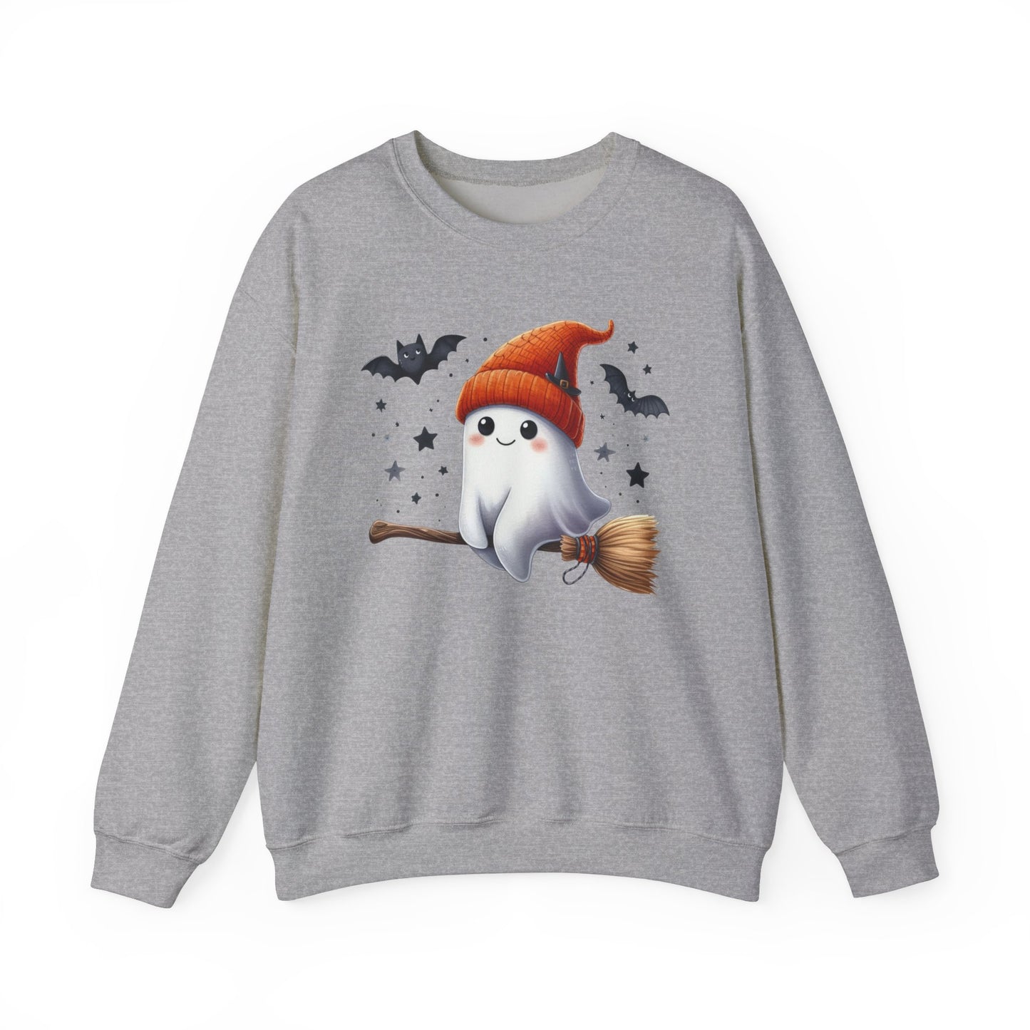 Witchy Ghost Crewneck Sweatshirt - Kim’s Signature Beauty & Accessories