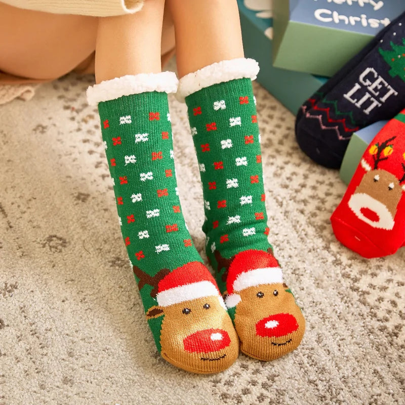 Women's Winter Christmas Socks - Kim’s Signature Beauty & Accessories