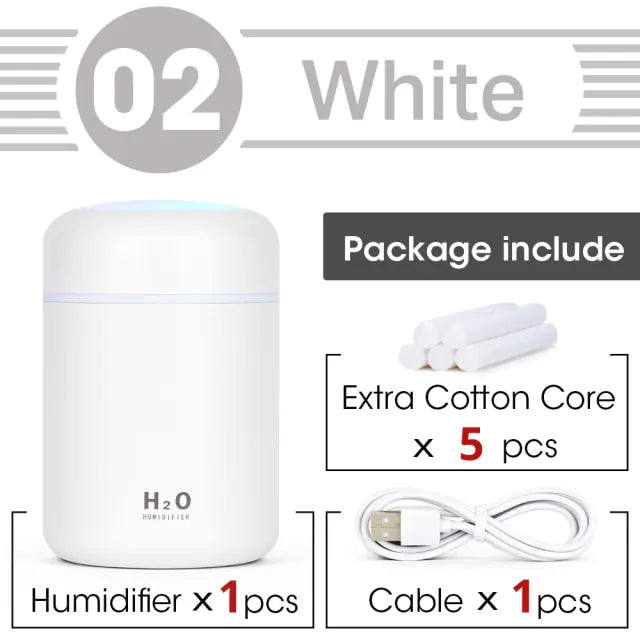 Colorful Cup Aroma Diffuser Humidifier - Kim’s Signature Beauty & Accessories (Store description)
