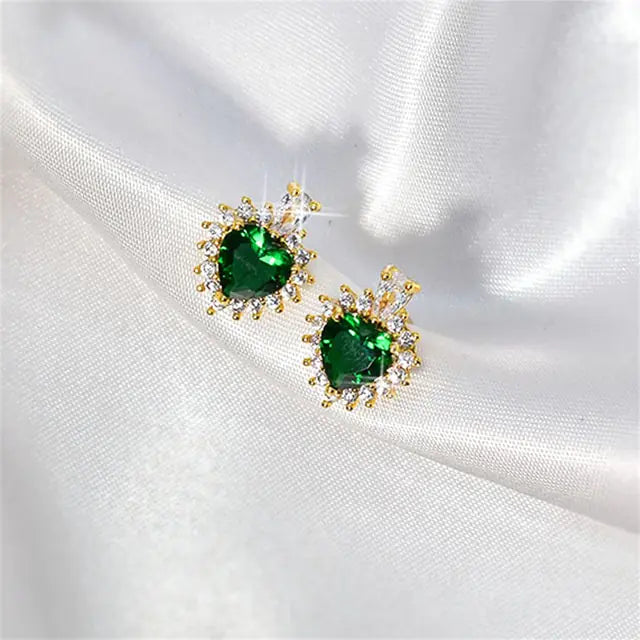 Heart Crystal Jewelry Set - Kim’s Signature Beauty & Accessories