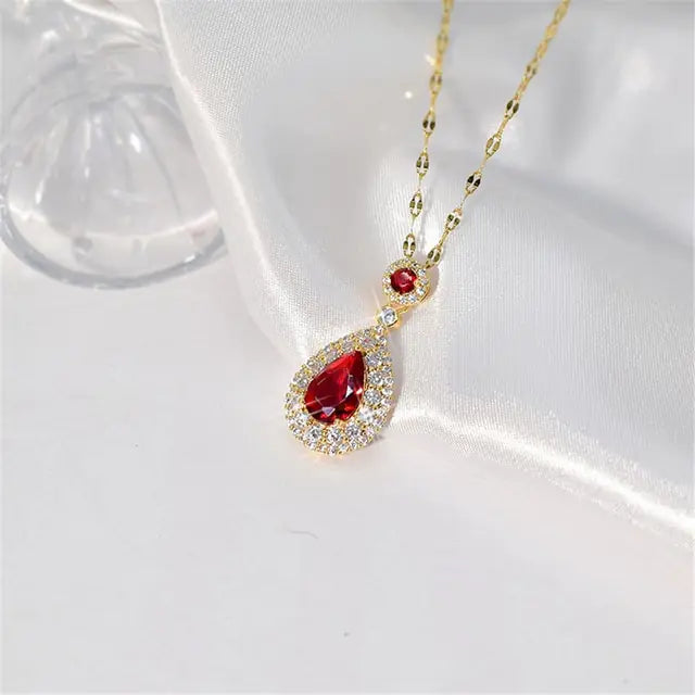 Heart Crystal Jewelry Set - Kim’s Signature Beauty & Accessories