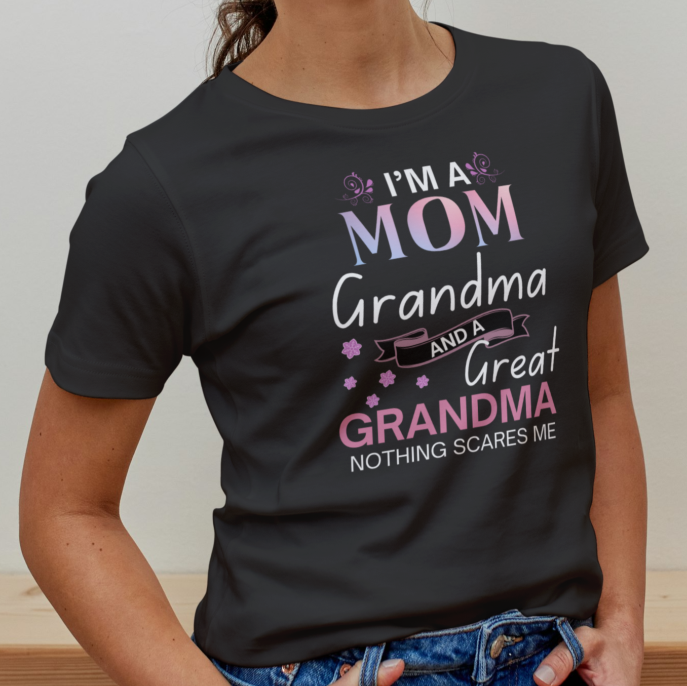 Nothing Scares Me t-shirt - Kim’s Signature Beauty & Accessories (Store description)