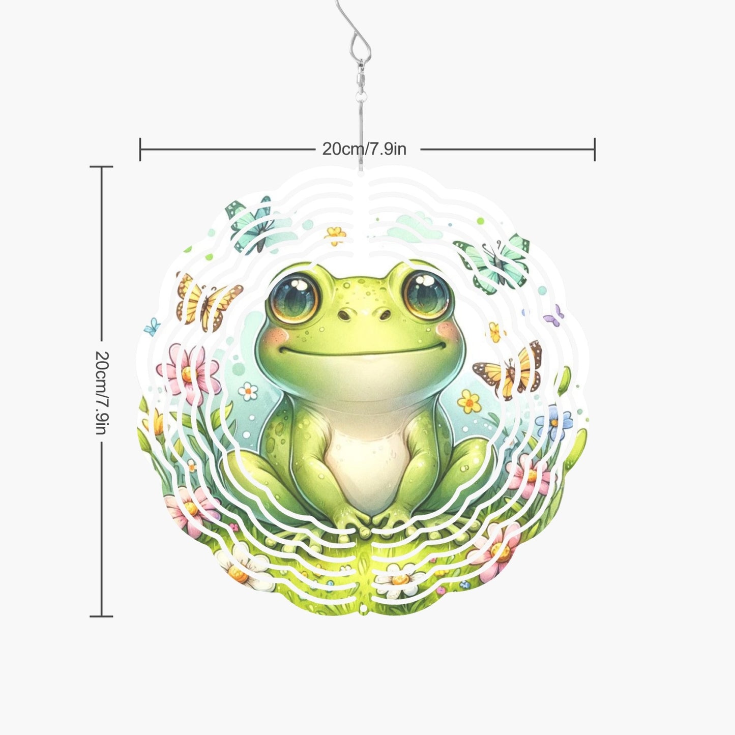 Frog Fantasy Wind Spinner - Kim’s Signature Beauty & Accessories (Store description)