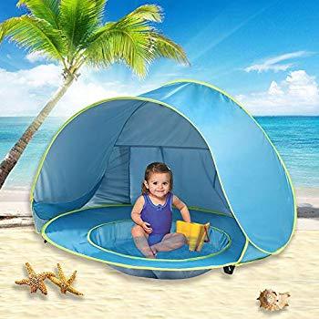 Baby Beach Tent With built-in UV Protection - Kim’s Signature Beauty & Accessories (Store description)