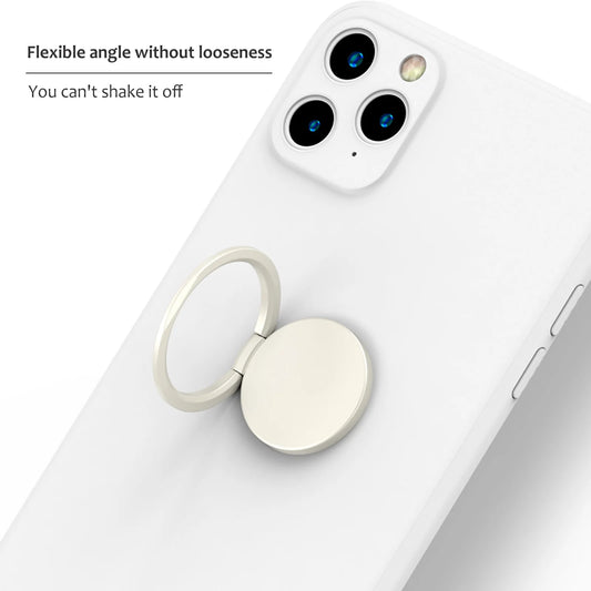 Dimeho 2PCS Cell Phone Ring Holder Stand – 360° Rotation Kickstand (White) - Kim’s Signature Beauty & Accessories