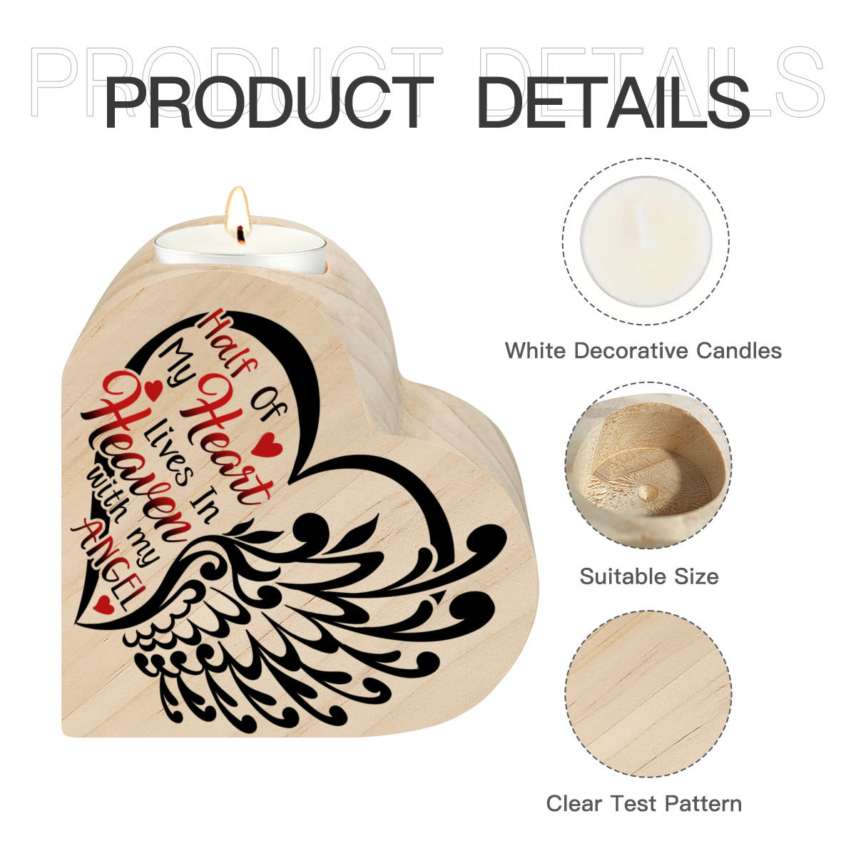 Angel In Heaven | Candlestick - Kim’s Signature Beauty & Accessories (Store description)