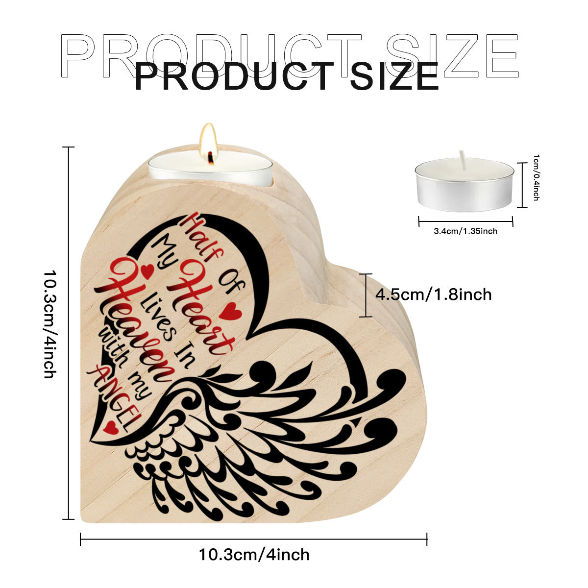 Angel In Heaven | Candlestick - Kim’s Signature Beauty & Accessories (Store description)