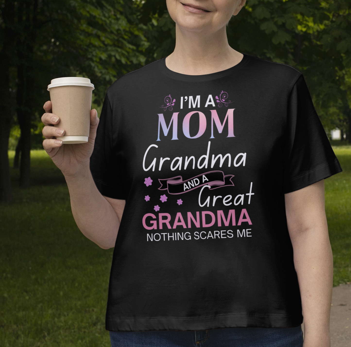 Nothing Scares Me t-shirt - Kim’s Signature Beauty & Accessories (Store description)