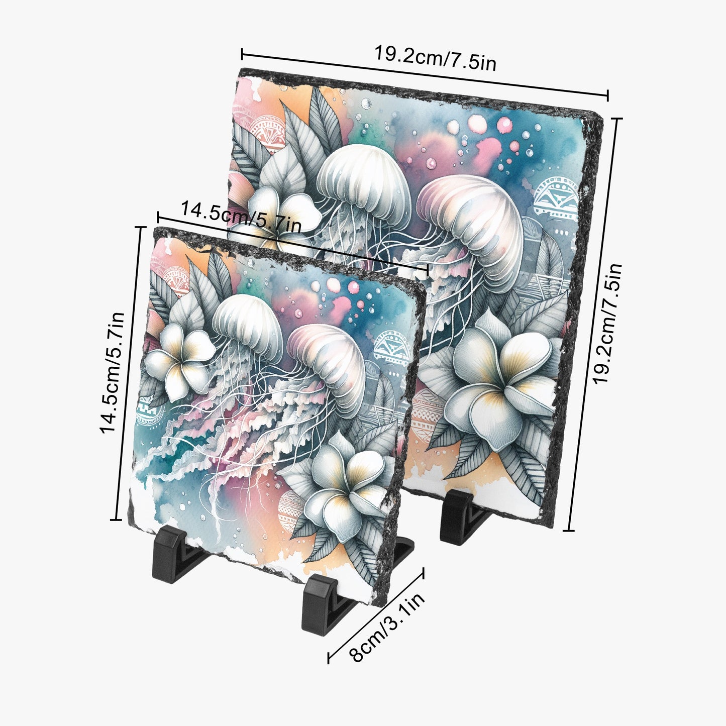 Under the Sea Square Plaque - Kim’s Signature Beauty & Accessories (Store description)