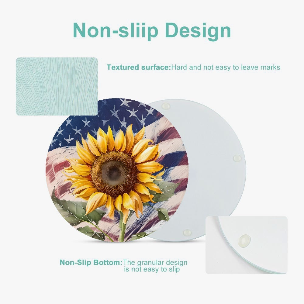 America the Beautiful | Tempered Glass Cutting Board - Kim’s Signature Beauty & Accessories