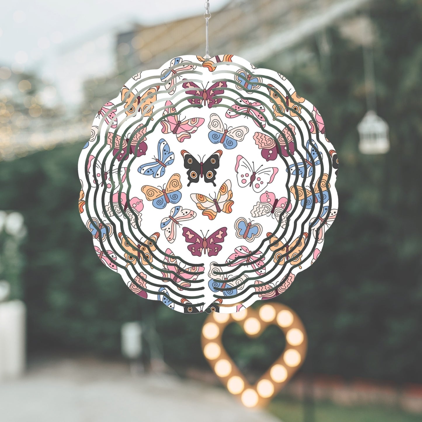 Butterfly Mania Flower Wind Spinner - Kim’s Signature Beauty & Accessories (Store description)