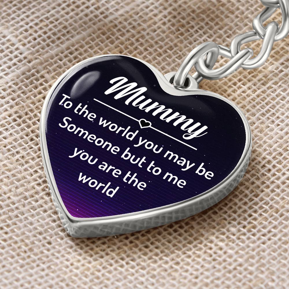 My World, My Mummy | Keychain - Kim’s Signature Beauty & Accessories (Store description)