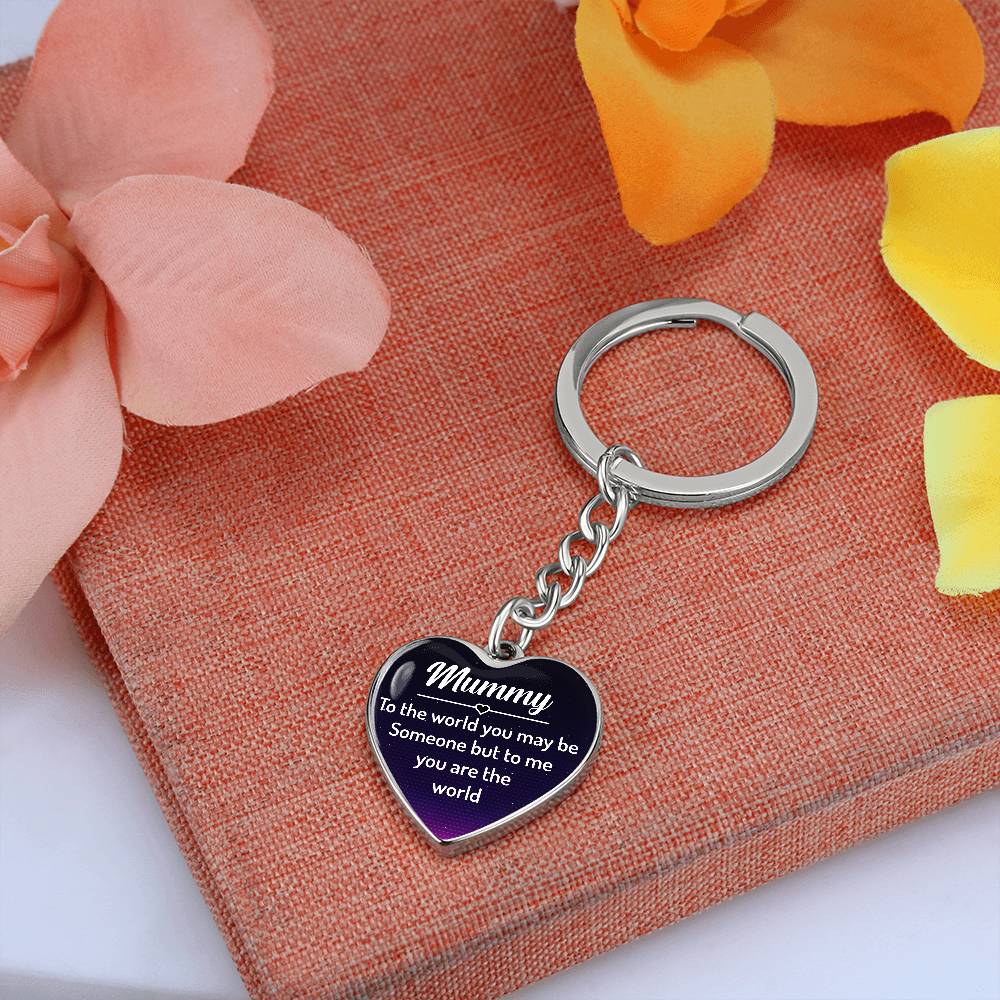 My World, My Mummy | Keychain - Kim’s Signature Beauty & Accessories (Store description)