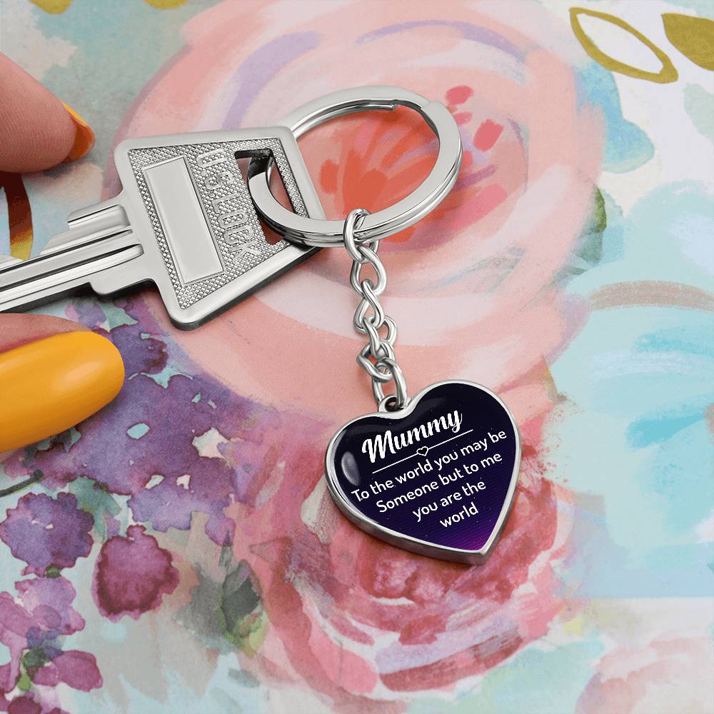 My World, My Mummy | Keychain - Kim’s Signature Beauty & Accessories (Store description)