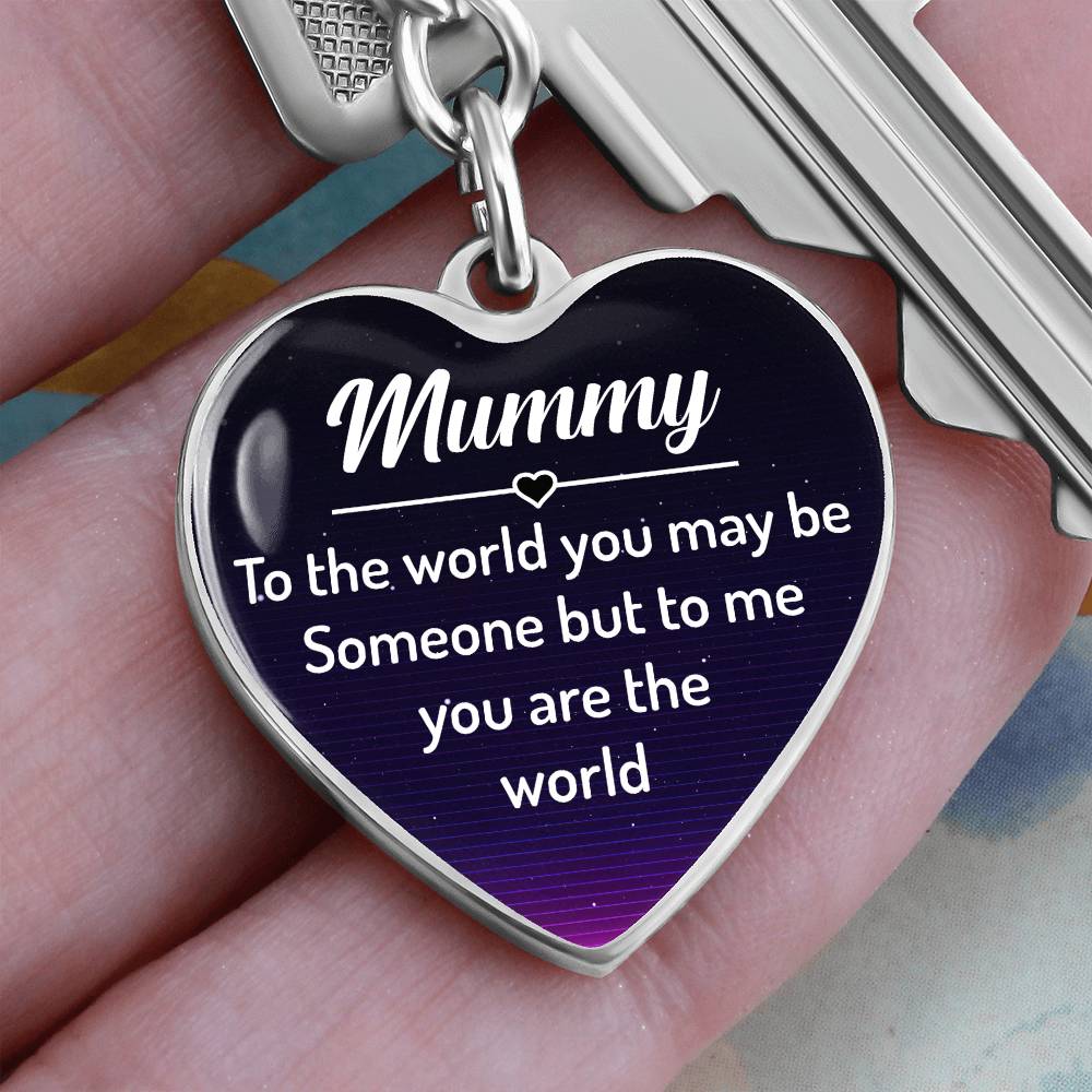 My World, My Mummy | Keychain - Kim’s Signature Beauty & Accessories (Store description)