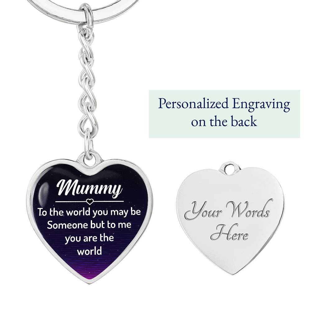 My World, My Mummy | Keychain - Kim’s Signature Beauty & Accessories (Store description)