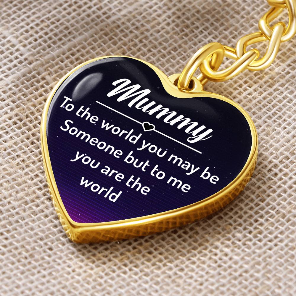 My World, My Mummy | Keychain - Kim’s Signature Beauty & Accessories (Store description)