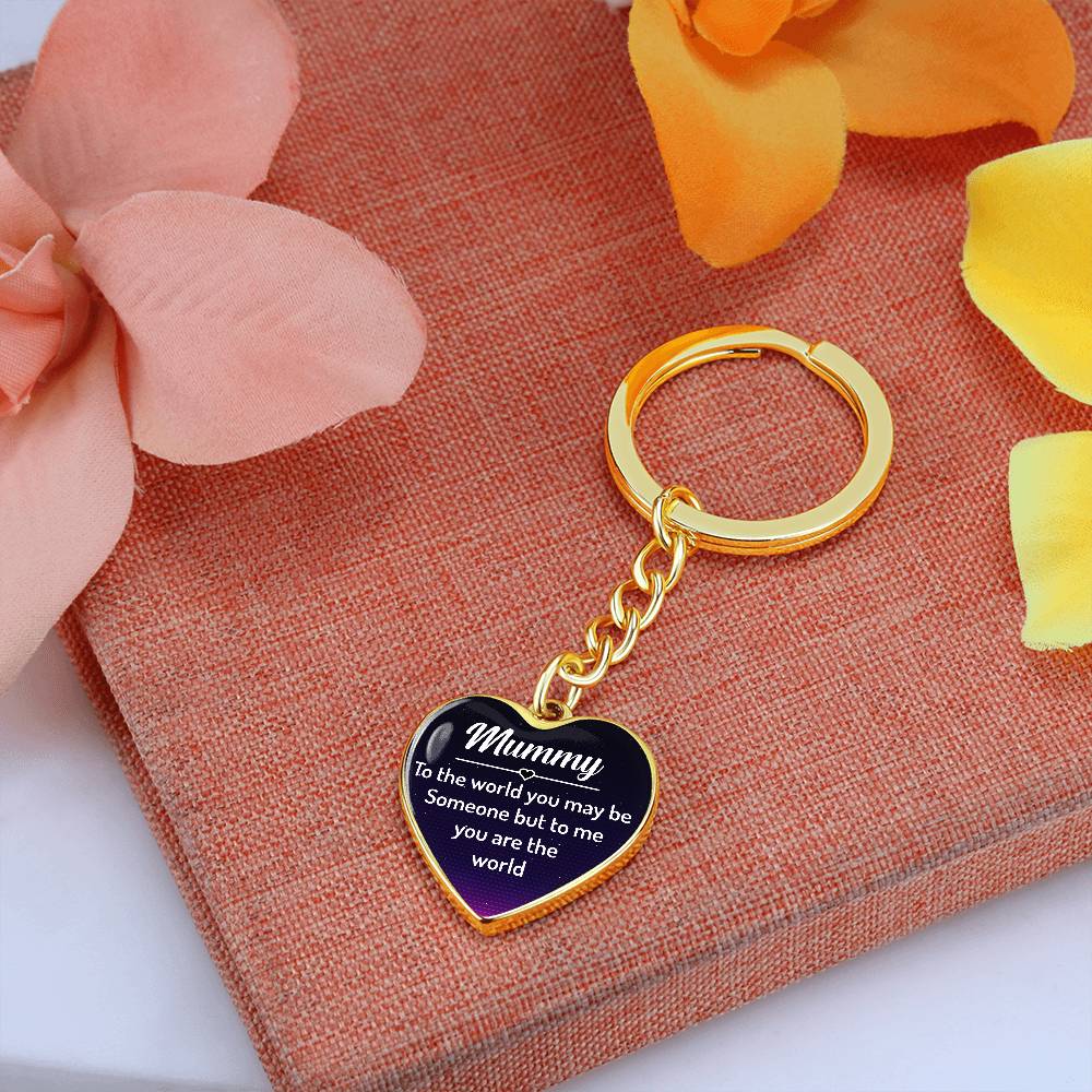 My World, My Mummy | Keychain - Kim’s Signature Beauty & Accessories (Store description)