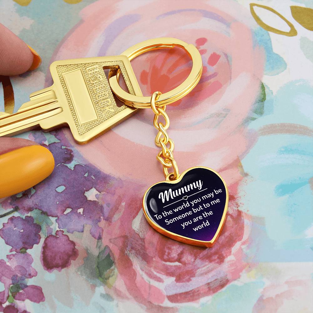 My World, My Mummy | Keychain - Kim’s Signature Beauty & Accessories (Store description)