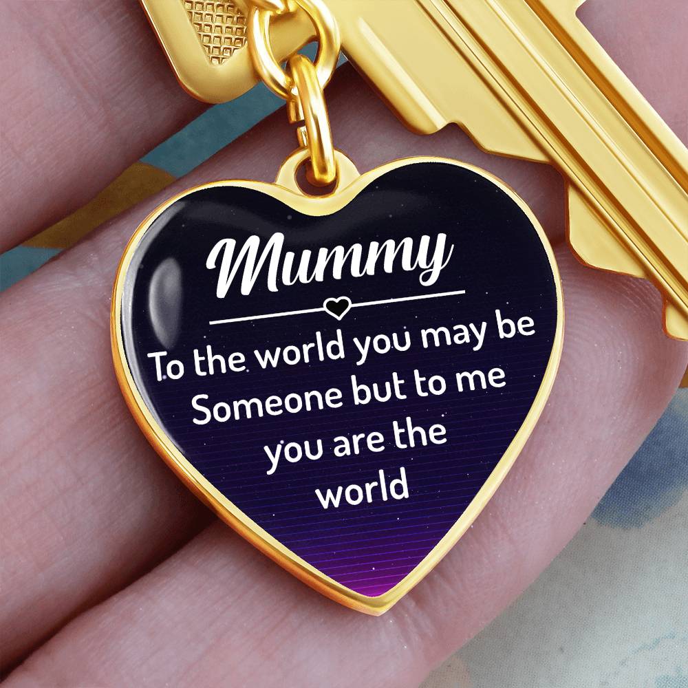 My World, My Mummy | Keychain - Kim’s Signature Beauty & Accessories (Store description)