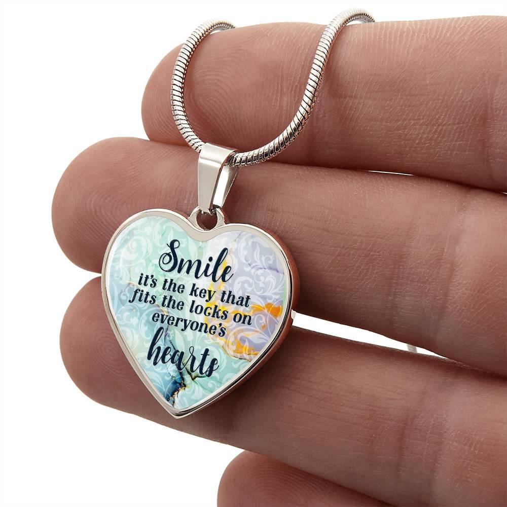 Unlocking Hearts Necklace - Kim’s Signature Beauty & Accessories (Store description)