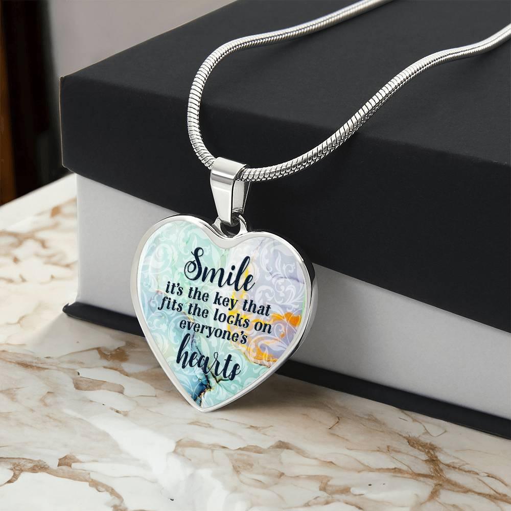 Unlocking Hearts Necklace - Kim’s Signature Beauty & Accessories (Store description)