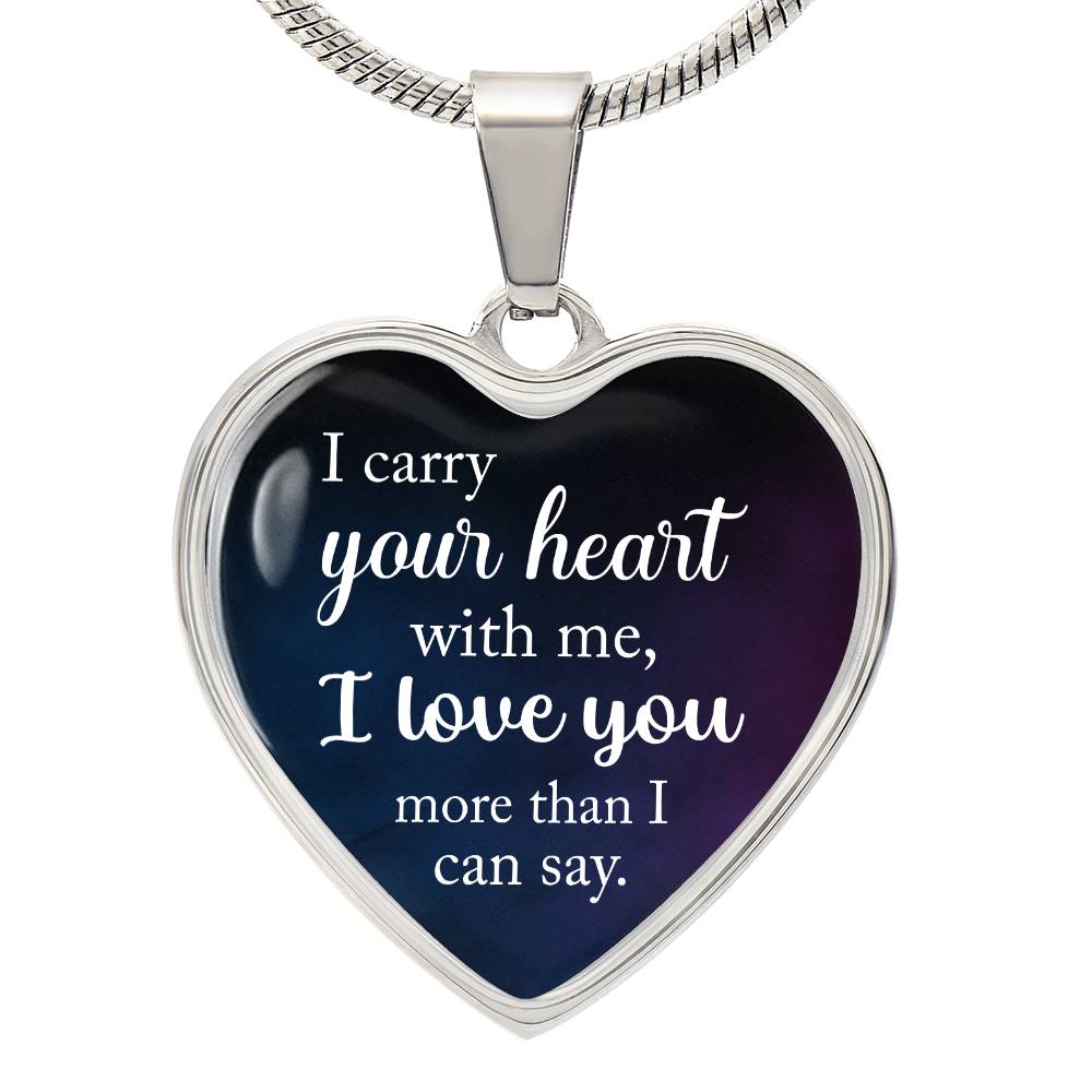 Love Beyond Words Necklace - Kim’s Signature Beauty & Accessories (Store description)