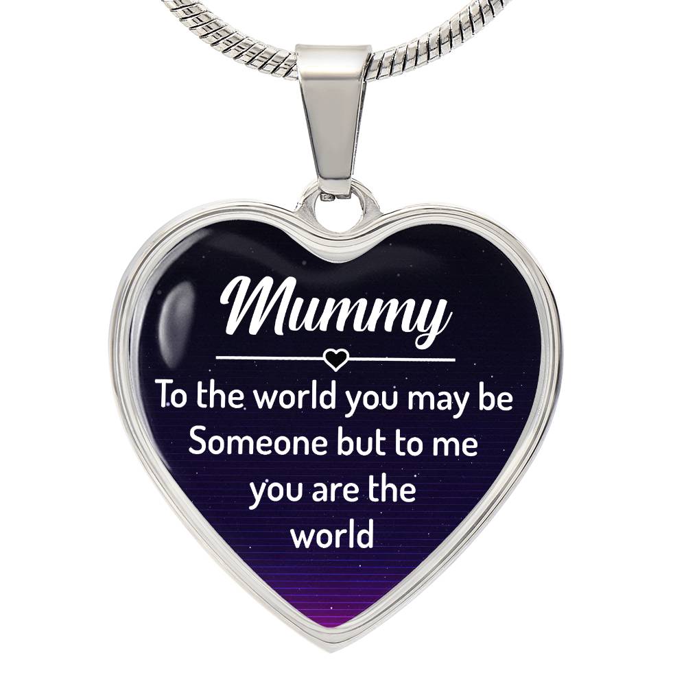 My World, My Mummy Necklace - Kim’s Signature Beauty & Accessories (Store description)