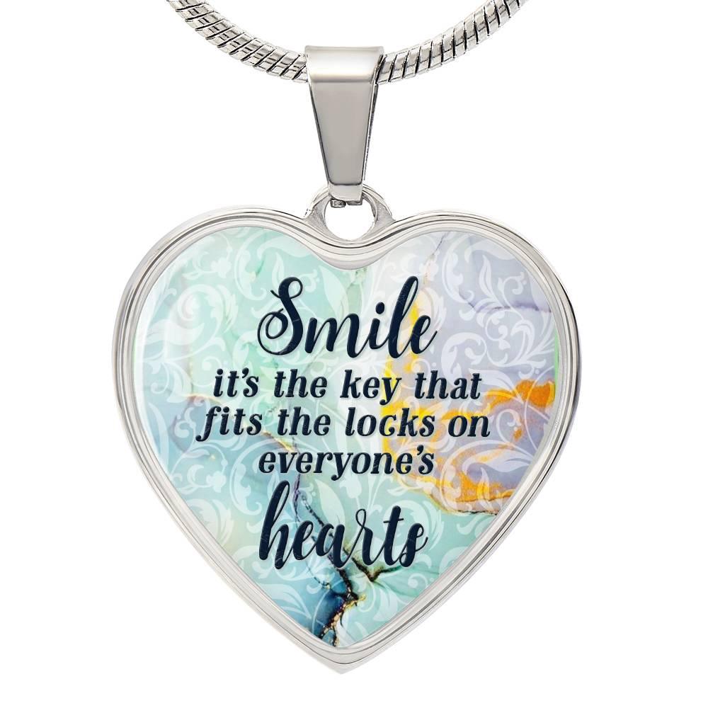 Unlocking Hearts Necklace - Kim’s Signature Beauty & Accessories (Store description)