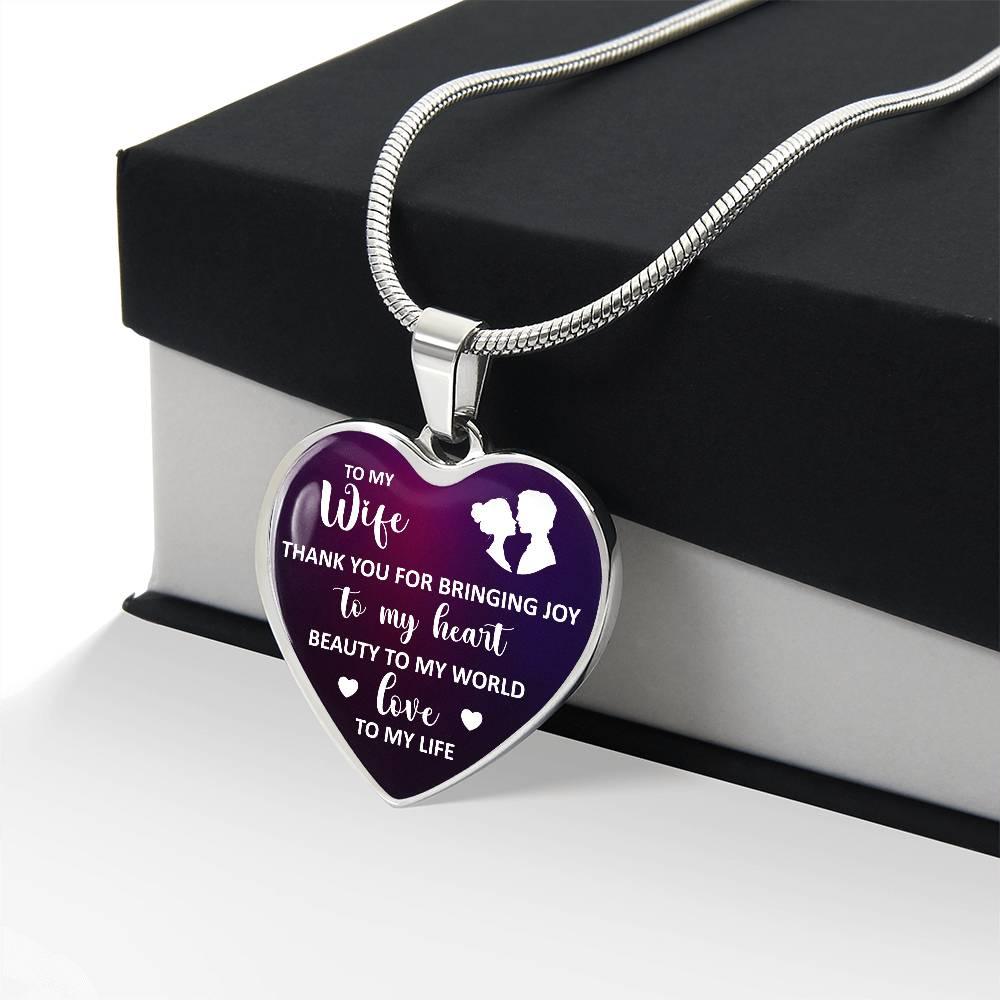 Joy, Beauty, Love Wife Necklace - Kim’s Signature Beauty & Accessories