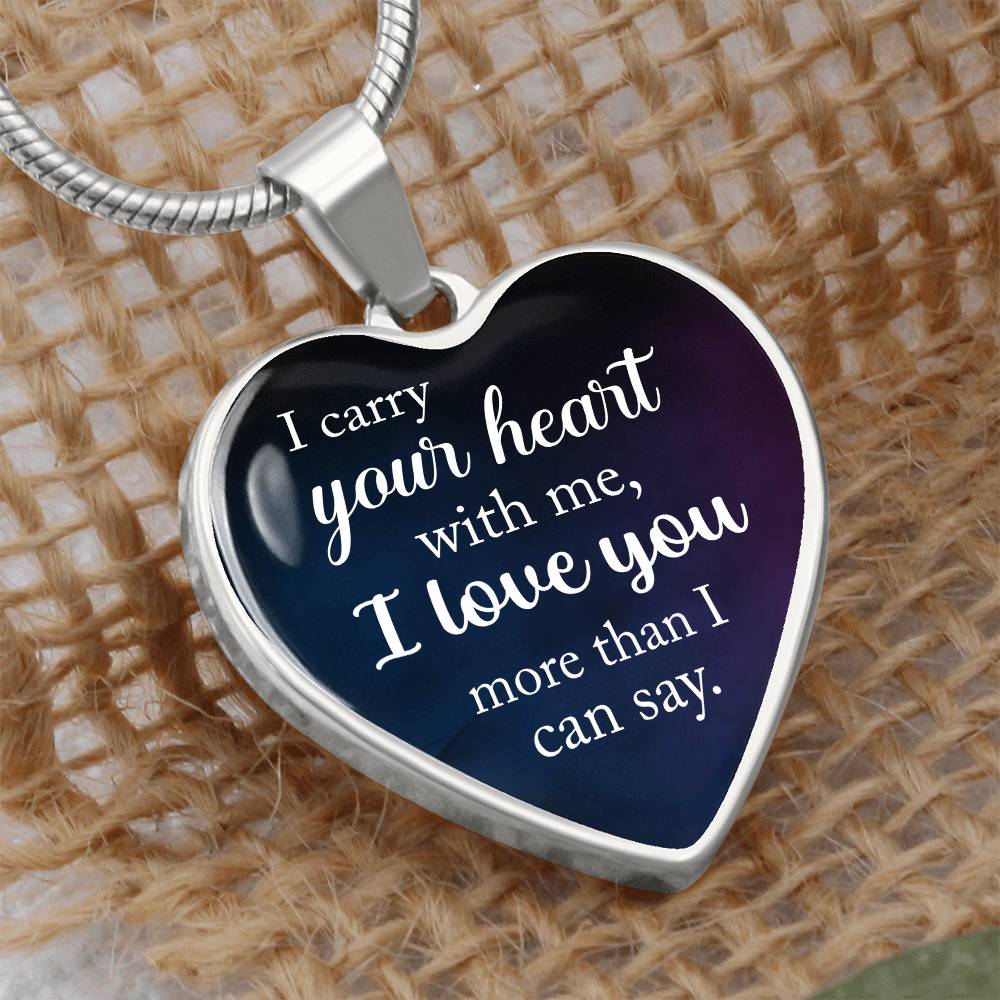 Love Beyond Words Necklace - Kim’s Signature Beauty & Accessories (Store description)