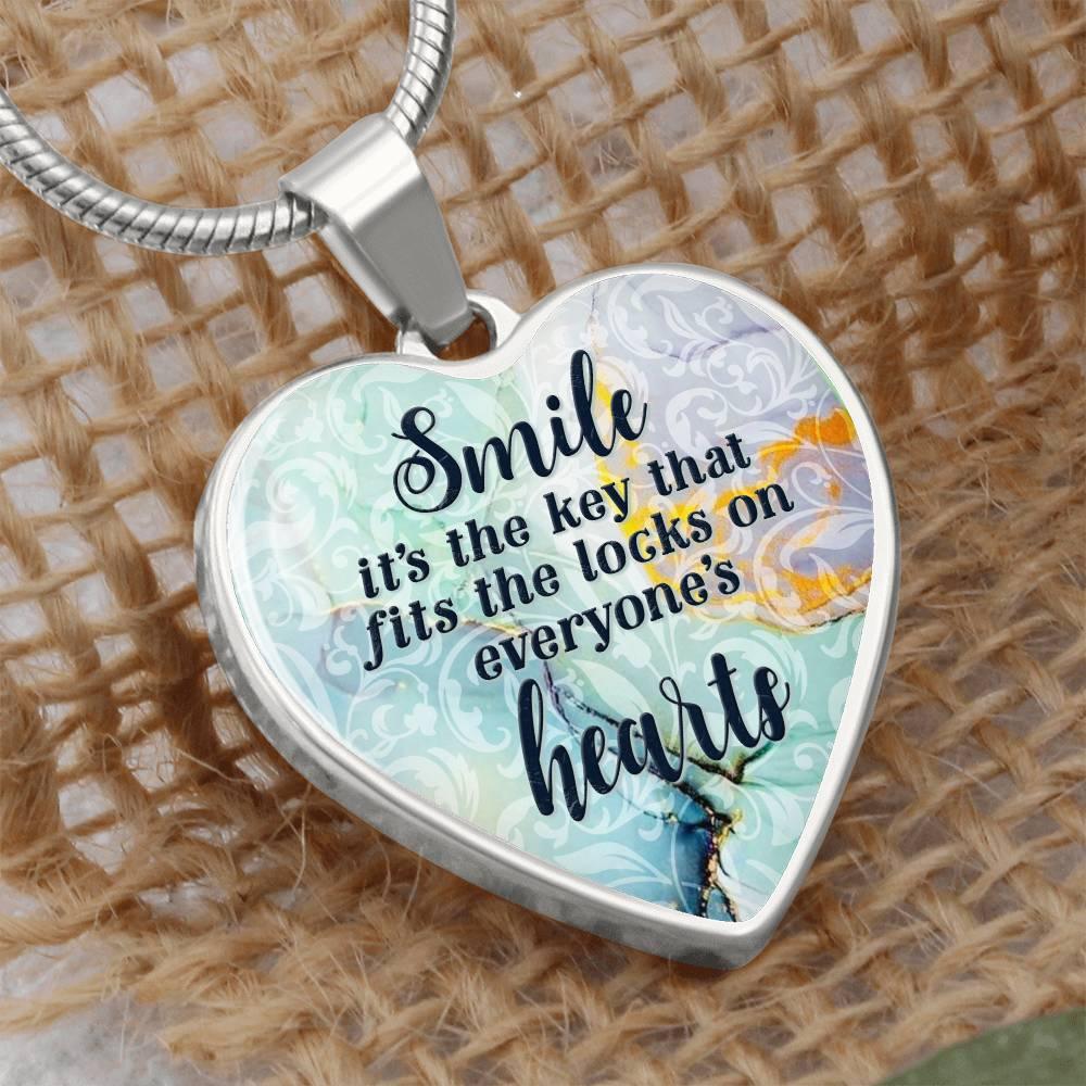 Unlocking Hearts Necklace - Kim’s Signature Beauty & Accessories (Store description)