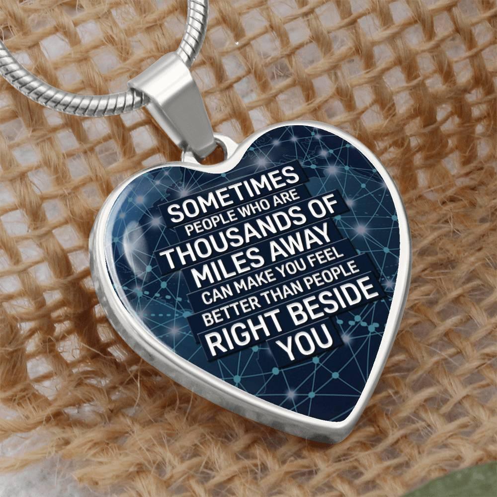 Thousand Miles Away Necklace - Kim’s Signature Beauty & Accessories (Store description)