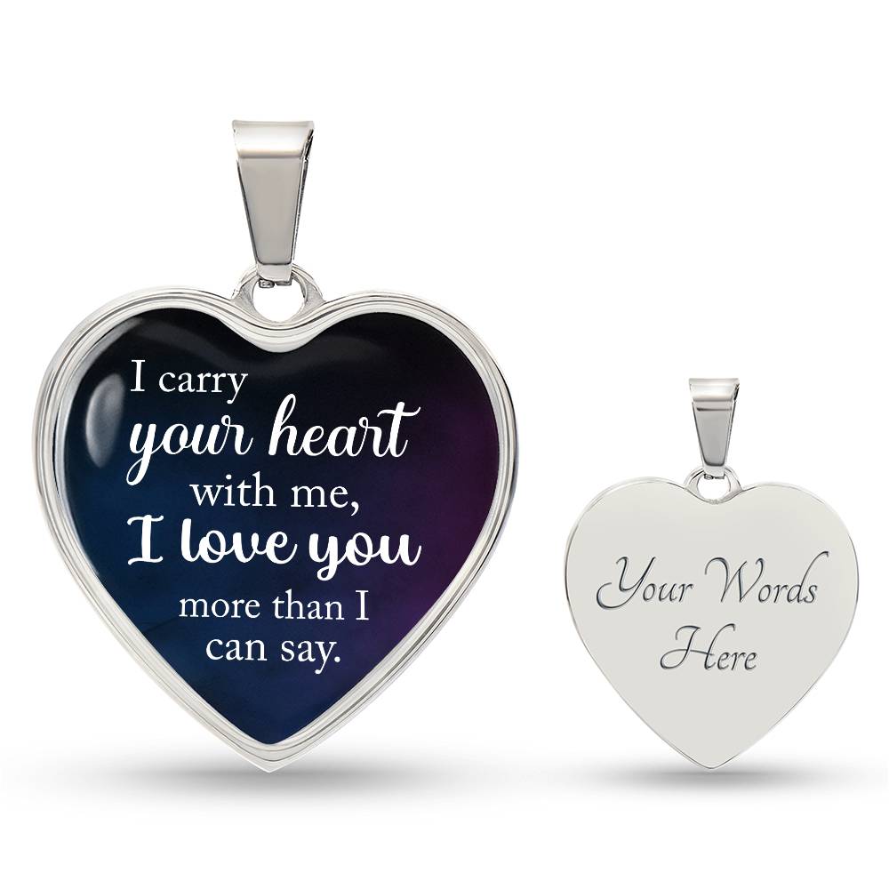 Love Beyond Words Necklace - Kim’s Signature Beauty & Accessories (Store description)